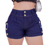 Kit 2 Bermudas Premium C/Botões Laterais: Duas Peças de Luxo - Imagem 7