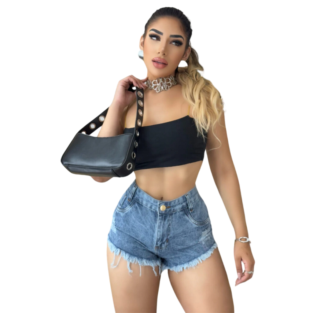 b166832879173e8f78d67bd6ec9b6f36-fe5292afb7b8f370ab17273562681388-1024-1024 Bermuda Feminina Jeans Curto - Estilo e Conforto para o Dia a Dia - Imagem 1