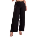 Conjunto Feminino Pantalona + Cropped Preto - Estilo e Conforto - Imagem 6